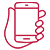join-us-phone hand phone icon